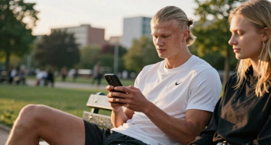 Erling Haaland Has No Words on Girlfriend Isabel Johansen