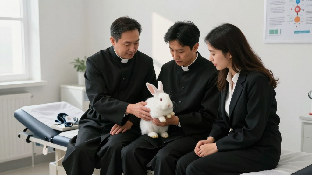 A Priest, A Pastor And A Rabbit Walk Into A Clinic To Donate Blood...